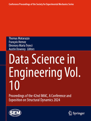 cover image of Data Science in Engineering Volume 10